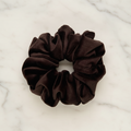 Velvet Scrunchie – Dark Chocolate 🍫