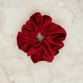 Velvet Scrunchie – Cherry 🍒
