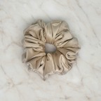 Velvet Scrunchie – Biscuit Cream 🍪