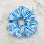 Satin Scrunchie - Baby Blue 💎